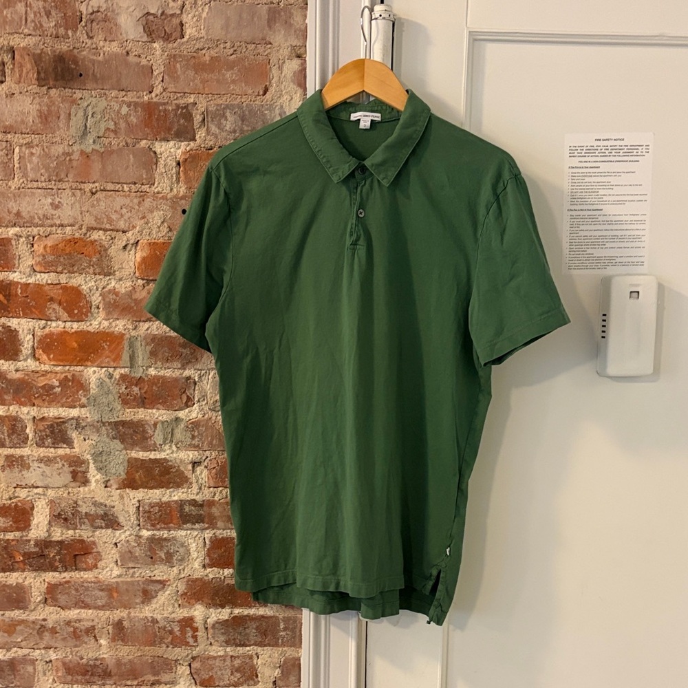 James Perse Polo Shirt size 3 - Picture 2 of 5